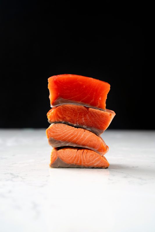 Frozen (Fresh) Salmon - 10lb Portion Box ($18.95/lb)